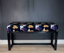 Wooden-Framed Bench100x40cm