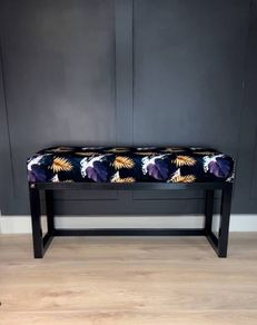 Wooden-Framed Bench100x40cm