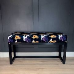 Wooden-Framed Bench100x40cm