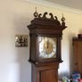 Brass Faced Grandfather Clock Image 2
