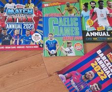 Selection of Soccer and GAA annuals