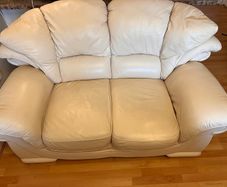 Leather sofa