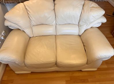Leather sofa