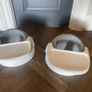 Bumboo seat. 2 available. 30 euro each .Grey with 1 tray toy piece Image 6