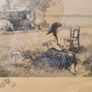 The famous etching The Gypsy in the Toilet Image 2