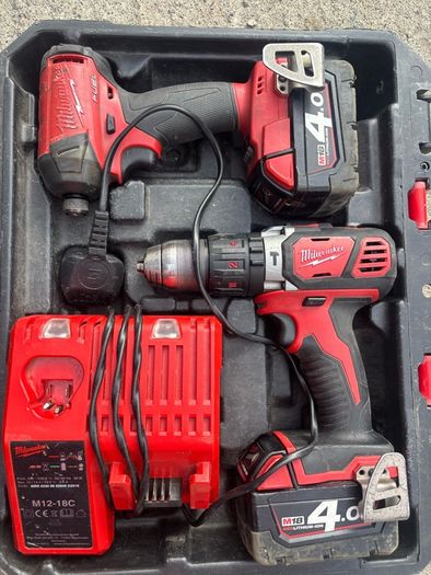 Milwaukee M18 18V Cordless Twin Pack Combo Kit