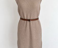 H&M Sand Knit Tunic / Longline Vest