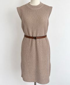 H&M Sand Knit Tunic / Longline Vest