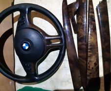 Bmw E53 X5 3.0 2003-2006 Interior Dashboard Trim Wood Effect Set