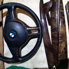 Bmw E53 X5 3.0 2003-2006 Interior Dashboard Trim Wood Effect Set