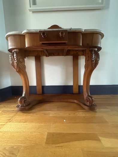 Marble topped washstand