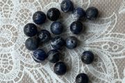 Beads jewellery making crafts natural gem stone sodalite 12 mm