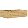 Garden Raised Bed 200x100x54 cm Impregnated Pinewood Image 5