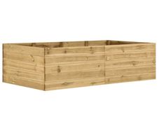 Garden Raised Bed 200x100x54 cm Impregnated Pinewood