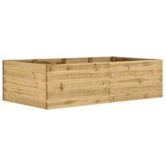 Garden Raised Bed 200x100x54 cm Impregnated Pinewood