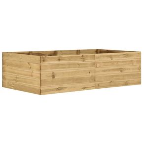 Garden Raised Bed 200x100x54 cm Impregnated Pinewood