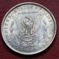 USA 1881 O New Orleans Morgan One Silver Dollar Coin in excellent condition