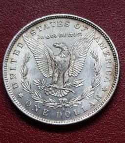 USA 1881 O New Orleans Morgan One Silver Dollar Coin in excellent condition