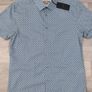 Ted Baker Short Sleeve Shirt Mens Medium Slim Fit Image 2