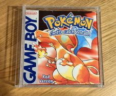 Pokemon Red for the Nintendo Game Boy - Complete in Box, New Battery