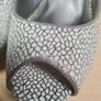 RUBY SHOO DONNA silver peeptoe stilettos with corsage Size UK 5 EU 38 High heels slip ons Image 5