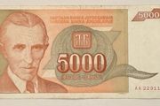 Jugoslavia 5000 Dinara 1993 Banknote
