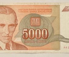Jugoslavia 5000 Dinara 1993 Banknote