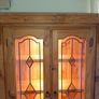 Sittingroom dining room glass display units Image 8