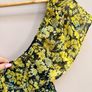 Zara floral occasion midi dress Image 5