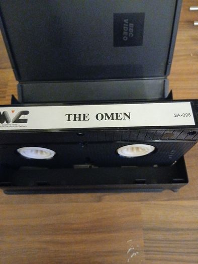 The Omen Film On A High Quality Cassette Tape (Rare).