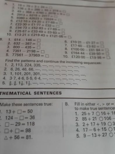 vintage maths book 1973