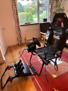 Thrustmaster T248R Racing Wheel & Pedals + Next Level Racing F-GT Lite Cockpit