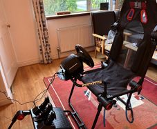 Thrustmaster T248R Racing Wheel & Pedals + Next Level Racing F-GT Lite Cockpit