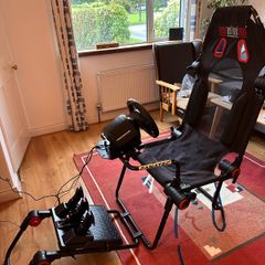 Thrustmaster T248R Racing Wheel & Pedals + Next Level Racing F-GT Lite Cockpit