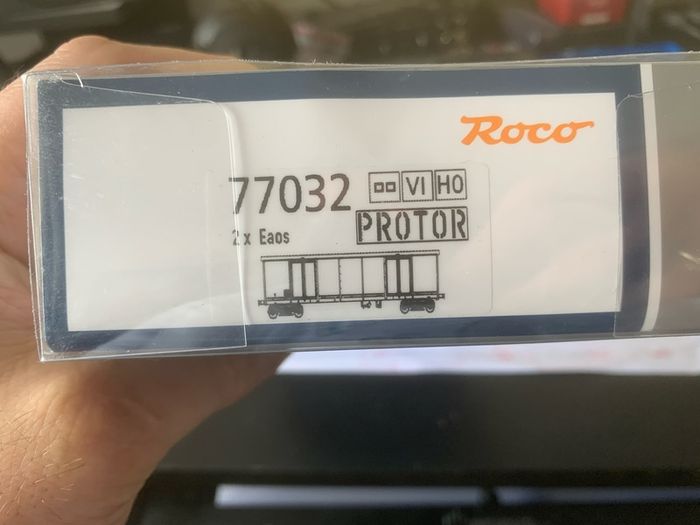 Roco 77032 - 2-piece set: Open freight wagon, PROTOR