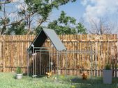 Chicken coop chicken run 4-6 chicken