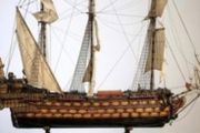large model ship