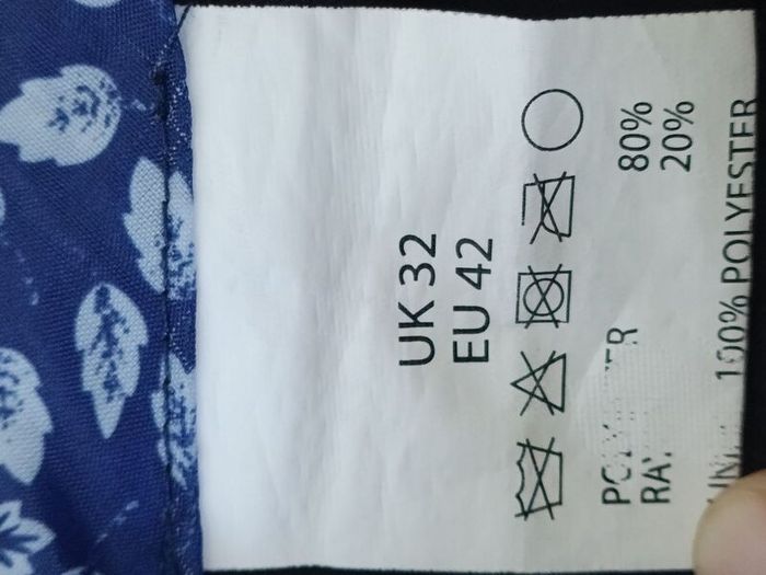 House of Cavani Mens Grey and Blue Checked Trousers Size 32