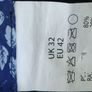 House of Cavani Mens Grey and Blue Checked Trousers Size 32 Image 4