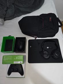 Gaming Accessories Bundle - Mouse, Headset, Controller & Backpack