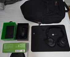 Gaming Accessories Bundle - Mouse, Headset, Controller & Backpack
