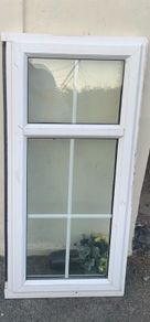 pvc window in excellent condition.
