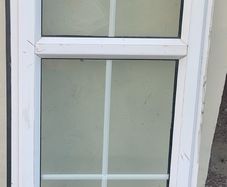 pvc window in excellent condition.
