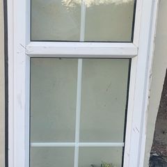 pvc window in excellent condition.