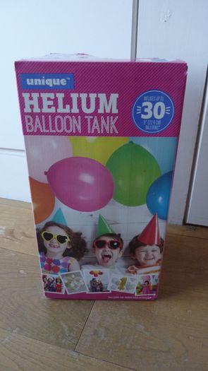 Helium Balloon tank