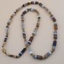 Authentic Antique Yemeni Banded Agate Beads Necklace 22 inches Image 7