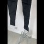 jeans Marc Angelo skinny coated high waist black coated jeans size 10 Image 7