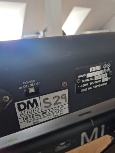 Korg M1 Battery Issue