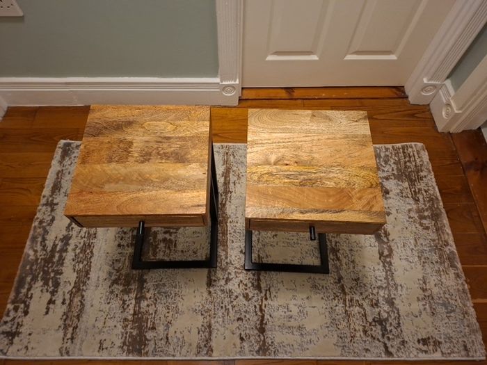 Pair of small beside lockers