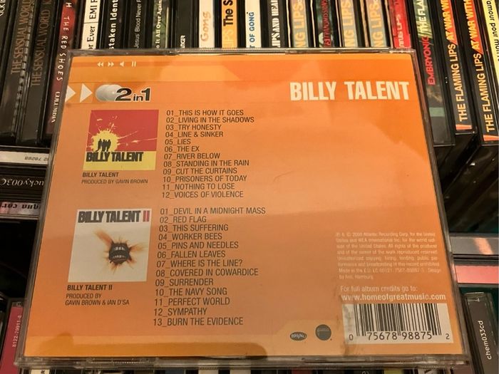Billy Talent - 2 in 1    CD